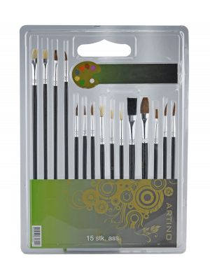 Brush set for Acrylic Painting (15 PCS)