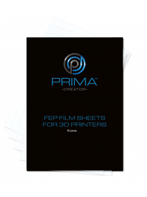PrimaCreator FEP Film Sheets for 3D Printers - 140x200 mm - 5 Pack