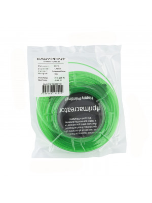 EasyPrint PETG filament-50gr-Transparent Green-1.75mm