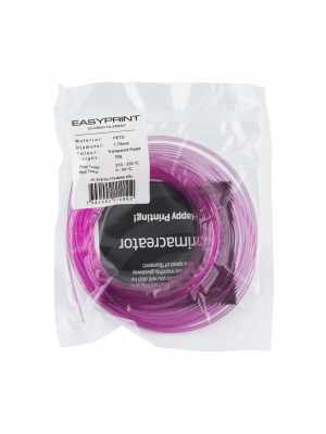 EasyPrint PETG filament-50gr-Transparent Purple-1.75mm