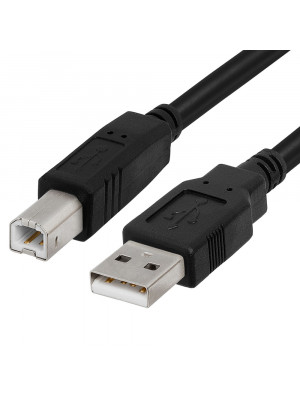 Καλώδιο USB 2.0 A σε USB Β 3m Μαύρο