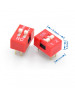 DIP Switch 2.54mm 9P - Red