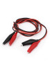 Red and Black Crocodile Connector Cables