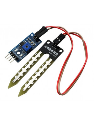 Soil temperature and humidity sensor for Arduino